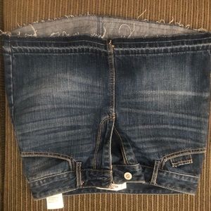 Hollister jean skirt